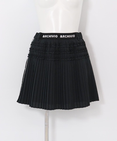 archivio（アルチビオ） スカート 「LADIES」ミニプリーツ撥水通気