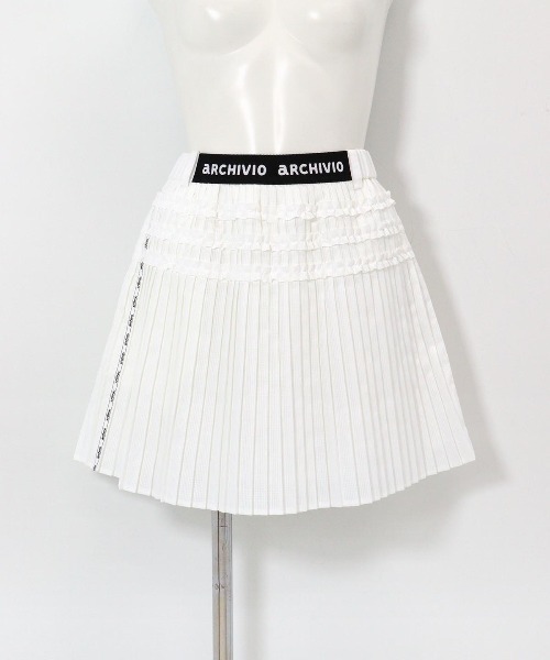 archivio（アルチビオ） スカート 「LADIES」ミニプリーツ撥水通気