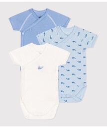 【プチバドー大人用新品未使用】親子セット PETIT BATEAU ベビー肌着 半袖あわせボディ3枚組 : ZOZOTOWN