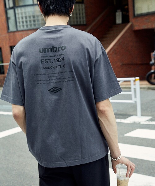 umbro tシャツ UMBRO/アンブロ 別注 UMBRO バックプリントクルー