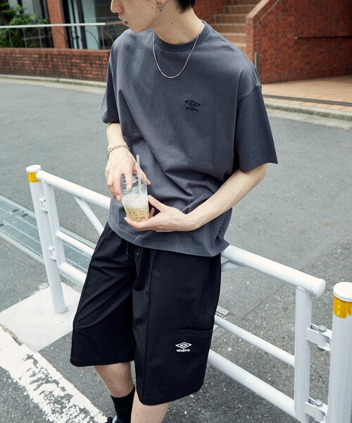 UMBRO - umbro　DIAMOND-PRO　ビッグプリントTシャツ　アンブロ UMBRO/アンブロ 別注 UMBRO バックプリントクルーネックTシャツ