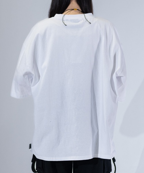 tシャツ 「at」「THRASHER/スラッシャー」LOGO S/S TEE ワンポイントロゴ刺繍 ビッグシルエット Tシャツ メンズ レディース | THRASHER | 06