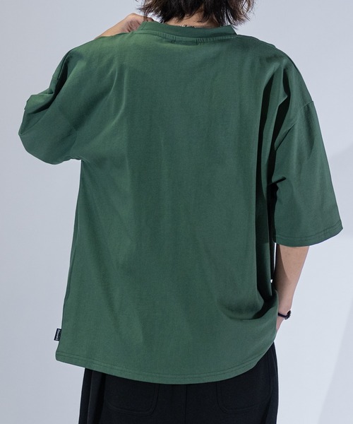 tシャツ 「at」「THRASHER/スラッシャー」LOGO S/S TEE ワンポイントロゴ刺繍 ビッグシルエット Tシャツ メンズ レディース | THRASHER | 23