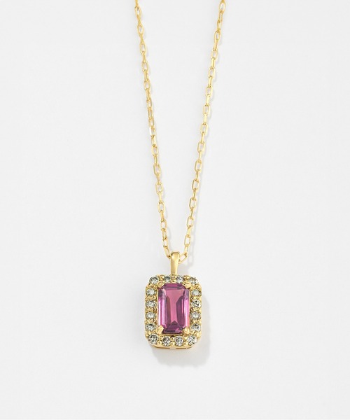 Jewel closet by L&Co. ネックレス K18 ダイヤモンド ヘイロー