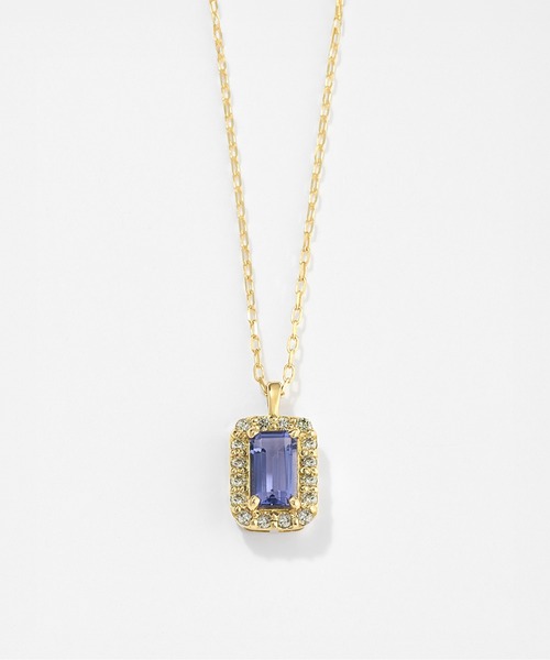 Jewel closet by L&Co. ネックレス K18 ダイヤモンド ヘイロー