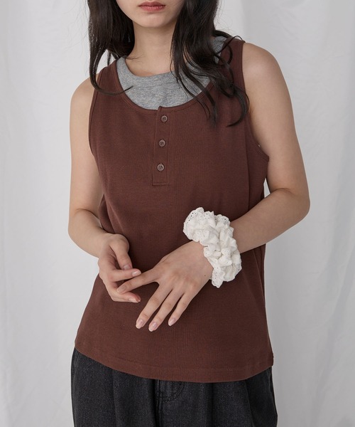 Unblend タンクトップ ノースリーブ 「Unblend」Unblend Basic 2セット