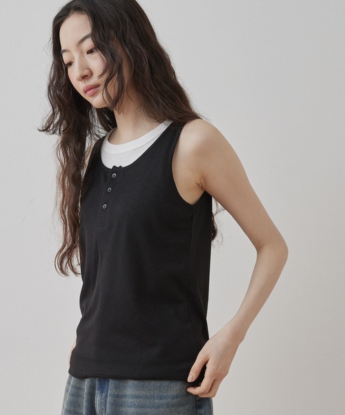 Unblend タンクトップ ノースリーブ 「Unblend」Unblend Basic 2セット