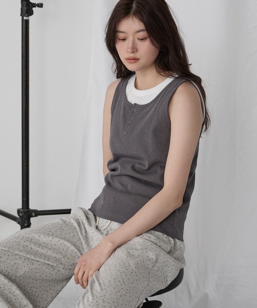 Unblend タンクトップ ノースリーブ 「Unblend」Unblend Basic 2セット