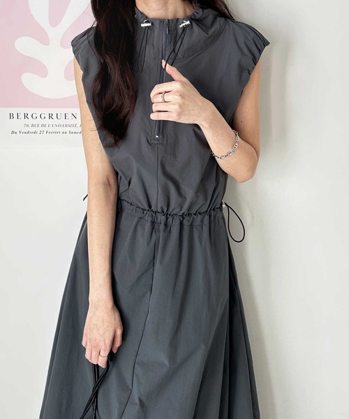 FIRST MOOD ワンピース 「FIRSTMOODコラボ」ハーフジップウエスト