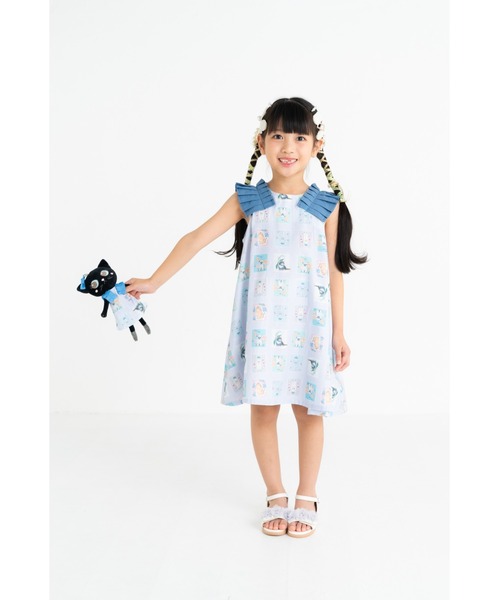 【限定特価】 nino ワンピース 「ZOZO限定企画」スクエアCATワンピース + ワンピース