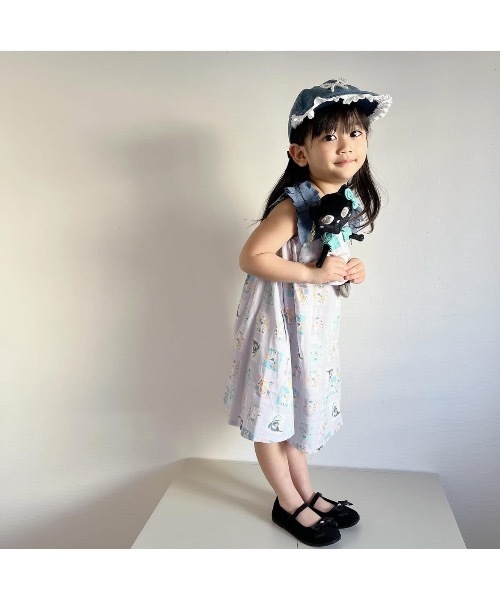 ONLY CHILD♡おそろいワンピース nino（ニノ） ワンピース 「ZOZO限定企画」スクエアCATワンピース +
