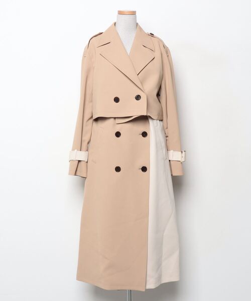 LOVELESS（ラブレス） コート 36 ベージュ レディース : ZOZOTOWN