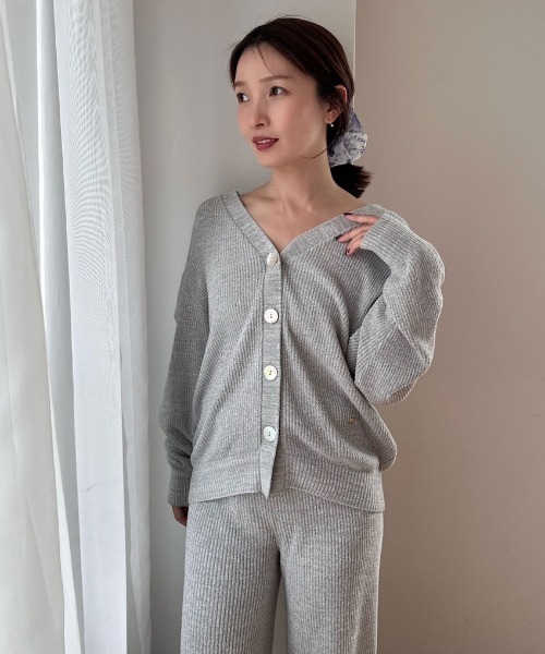 SNIDEL HOME 
オーガニックキャンバストート BIG SNIDEL HOME パジャマ ルームウェア シンプル片畦カーディガン