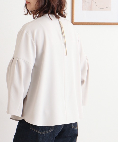 EGLANTINE tシャツ チューリップ袖 ダンボールプルオーバー