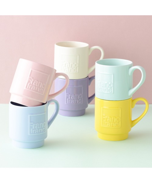 Francfranc（フランフラン） 食器 ミオマグ ロゴ ミント : ZOZOTOWN