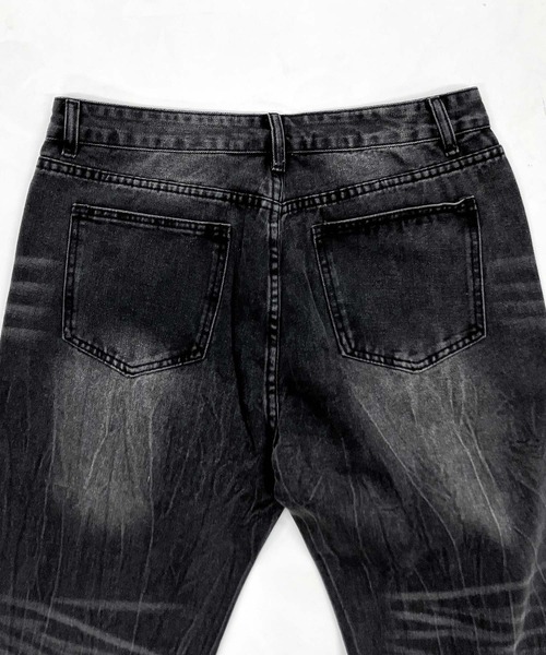 Johnny Wolf ジョニーウルフ　デニム　ジーンズ　スキニー　サイズ1 JOHNNY WOLF（ジョニーウルフ） ジーンズ HEDGEHOG ブラストウォッシュ