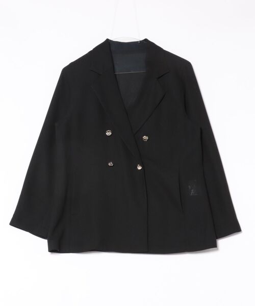 【今期タグ付き】メッシュテーラード　ダブルジャケット 今期タグ付き】メッシュテーラード ダブルジャケット - メルカリ