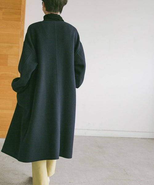 URBAN RESEARCH（アーバンリサーチ） ノーカラーコート 36 ブラウン