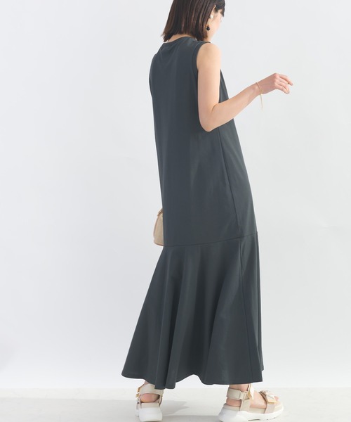 【美品】PICCIN ノースリーブマーメイドカットワンピース ピンク PICCIN ワンピース ノースリーブマーメイドカットワンピース