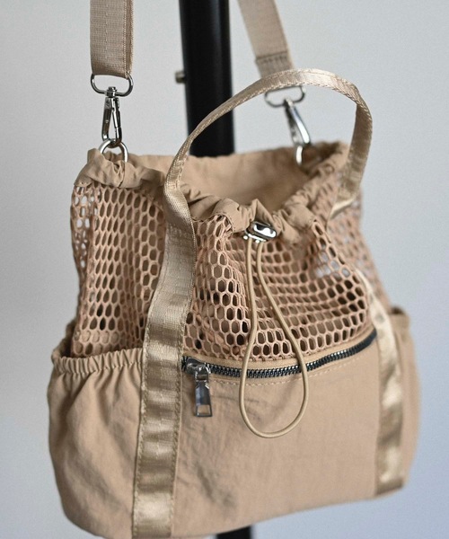 FLANEEK. ショルダーバッグ バッグ メッシュショルダーバッグ