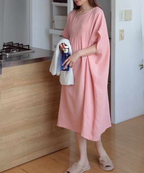 LUMIRA ルームウェア 部屋着 タオルワンピース レディース : ZOZOTOWN