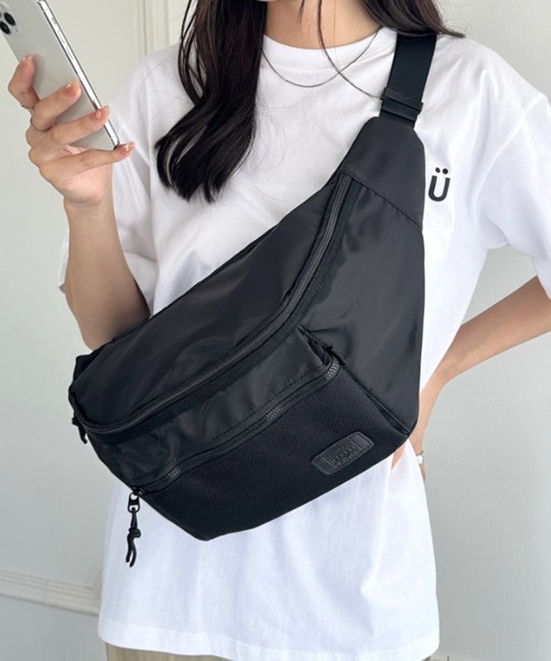 ウエストポーチ ウエストバッグ 「ユニセックス」ミディアムサイズ