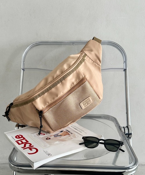 ウエストポーチ ウエストバッグ 「ユニセックス」ミディアムサイズ