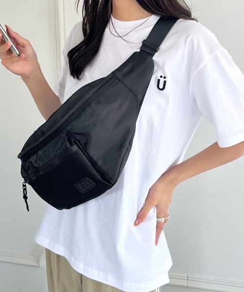 ウエストポーチ ウエストバッグ 「ユニセックス」ミディアムサイズ