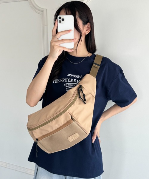 ウエストポーチ ウエストバッグ 「ユニセックス」ミディアムサイズ