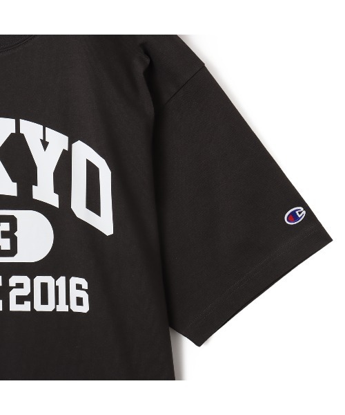 Champion（チャンピオン） tシャツ TOKYO23 × champion College Logo T