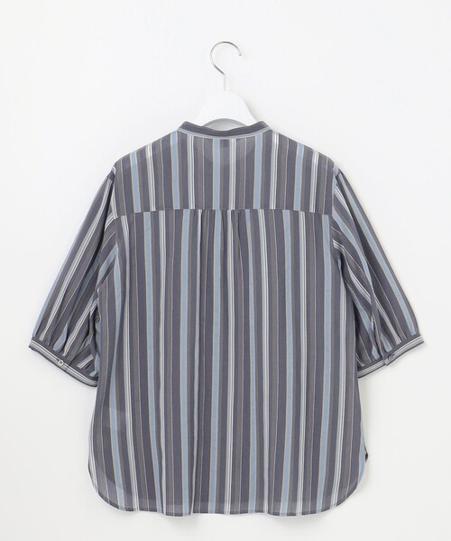 ブラウス シャツ 「洗える」ランダムストライプ レディース : ZOZOTOWN