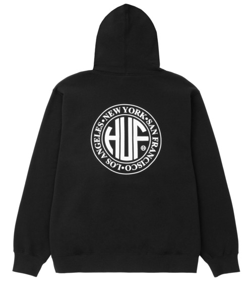 HUF 「HUF」 プルオーバーパーカー MEDIUM アッシュグレー