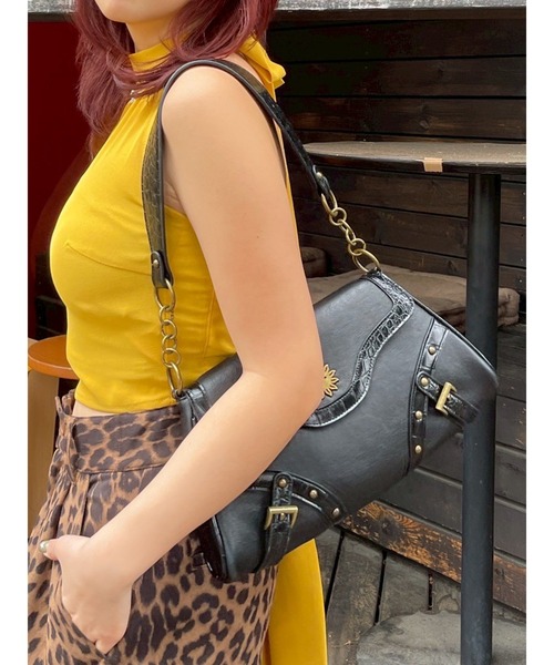 カバン 鞄 ハンドバック EVRIS エヴリス rady レディ EVRIS ハンドバッグ スタッズモチーフアニマルハンドBAG