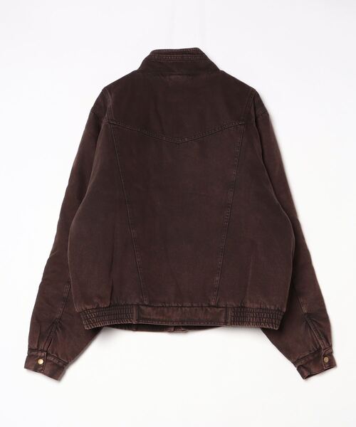 デニムジャケット gジャン INTODUSK / KROW DENIM JACKET メンズ レディースの画像