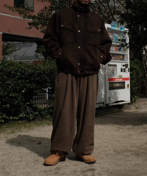 デニムジャケット gジャン INTODUSK / KROW DENIM JACKET メンズ レディースの画像