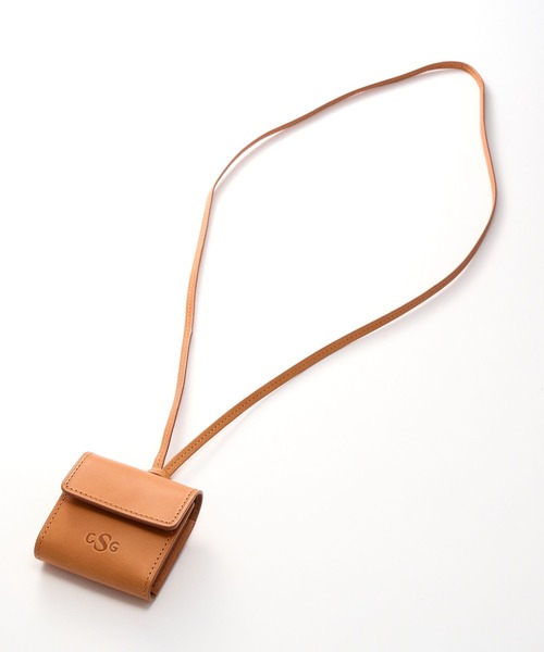 Curensology（カレンソロジー） ネックレス /「CSG」レザーポッズ