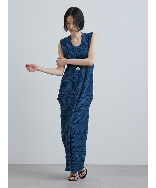 MIESROHE 「MIESROHE」 ノースリーブワンピース 1 ブラック