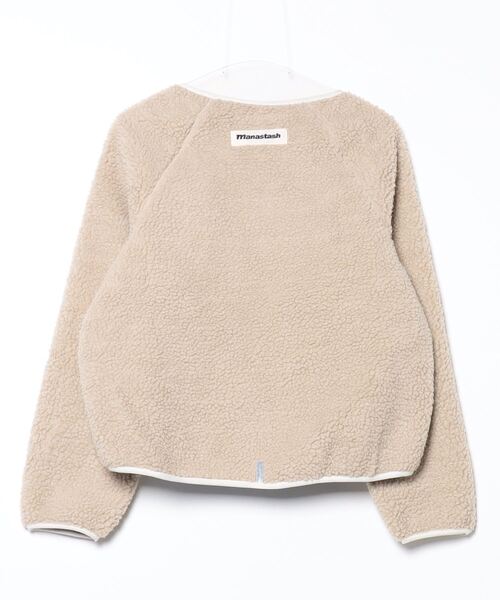 「MANASTASH」 ジップアップブルゾン「JEANASISコラボ」 FREE ベージュ レディース_画像2