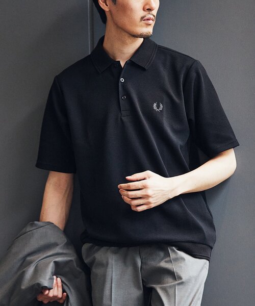 FRED PERRY ポロシャツ 半袖 FRED PERRY 「FRED PERRY」 半袖ポロシャツ X-LARGE ブラック