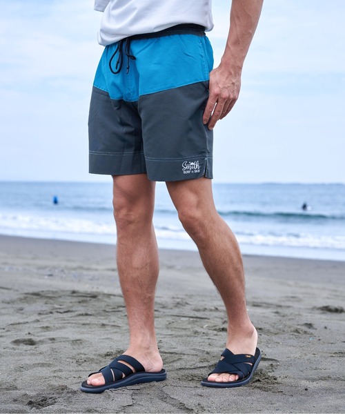 Sunny Smith ハーフパンツ パンツ 短パン 「SUNNY SMITH」バイカラー