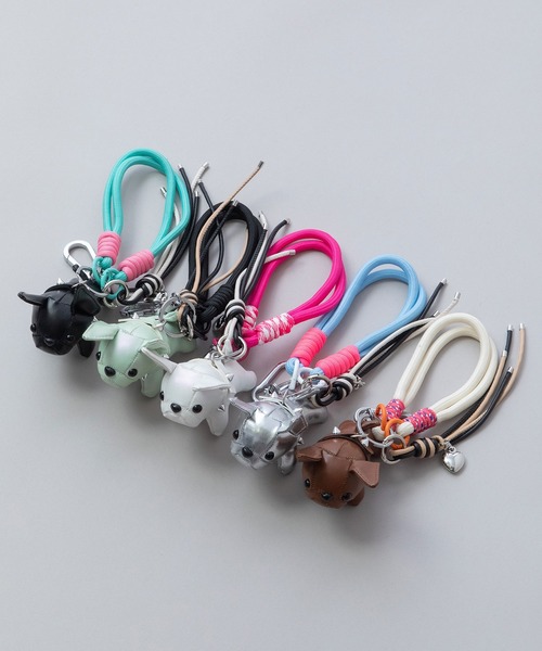 Munich（ミューニック） キーホルダー フレンチブルパピーバッグ