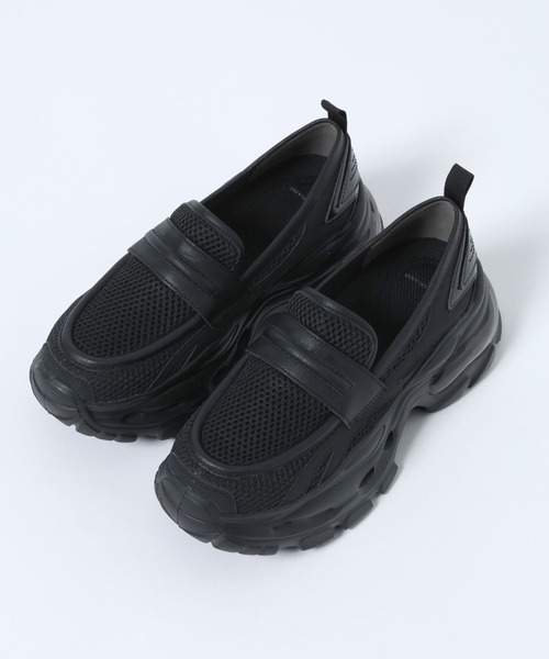 JEANASIS キリカエボリュームローファー JEANASIS（ジーナシス） ローファー 「抗菌防臭テープ付き」キリカエ