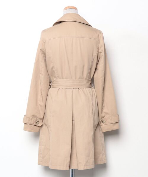 「BEAMS HEART」 トレンチコート 0 ベージュ レディース_画像2