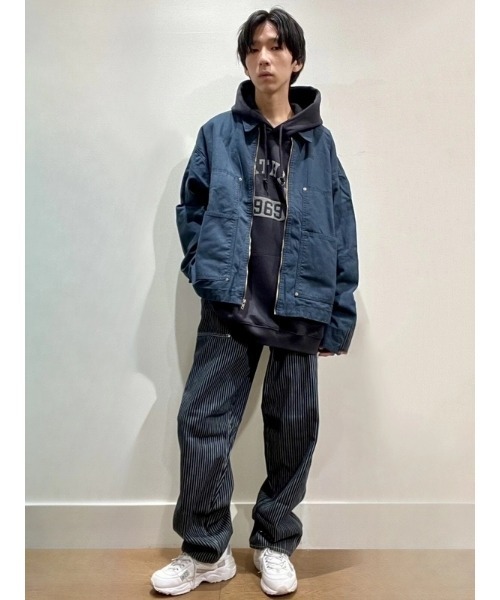 【GAP】ブルゾン L GAP（ギャップ） ジップアップブルゾン L ブルー メンズ : ZOZOTOWN