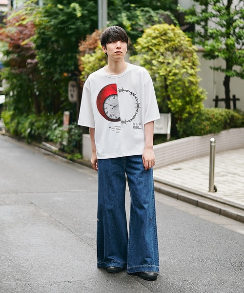 SHAREEF（シャリーフ） tシャツ 「SHAREEF」APPLE×YUSHITESSEN TEE