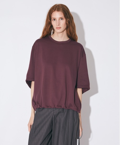 トップス suvin pima jersey long Tshirt beautiful people suvin pima jersey weave logo long T