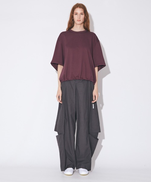 トップス suvin pima jersey long Tshirt beautiful people suvin pima jersey weave logo long T
