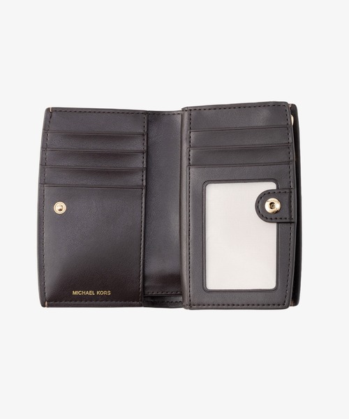 【未使用】MICHAEL KORS 　黒　 二つ折り財布　保管品　大人気モデル MICHAEL KORS（マイケルコース） 二つ折り 二つ折り財布 財布 BRYANT
