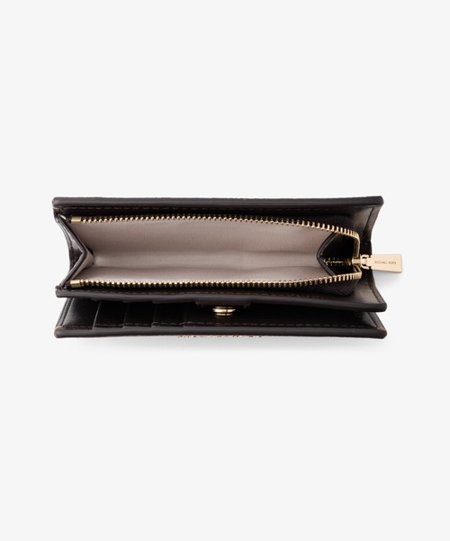 【未使用】MICHAEL KORS 　黒　 二つ折り財布　保管品　大人気モデル MICHAEL KORS（マイケルコース） 二つ折り 二つ折り財布 財布 BRYANT