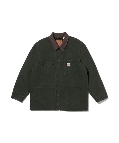 リーバイス Levi's グリーン Fishing Jacket カバーオール リーバイス Levi's グリーン Fishing Jacket カバーオール